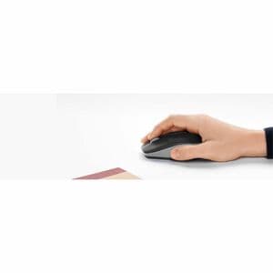 Logitech M190 Full-size Mouse - Mid Gray - Wireless