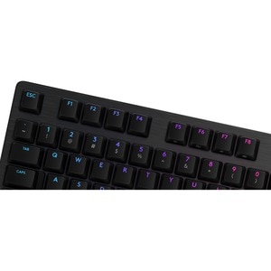 Logitech G512 Lightsync RGB Mechanical Gaming Keyboard - Cable Connectivity - USB 2.0 Interface - English - Windows, PC - 