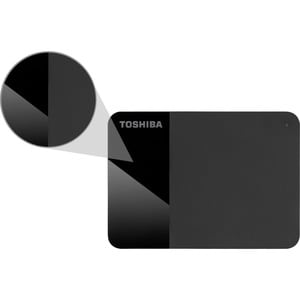 Toshiba Canvio Ready HDTP310EK3AA 1 TB Portable Hard Drive - 2.5" External - Black - USB 3.2 (Gen 1)