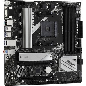 ASRock A520M Pro4 Desktop Motherboard - AMD A520 Chipset - Socket AM4 - Micro ATX - 128 GB DDR4 SDRAM Maximum RAM - DIMM, 