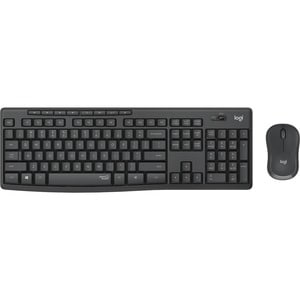 Logitech MK295 Keyboard & Mouse - Hungarian - USB Wireless RF - Keyboard/Keypad Color: Graphite - USB Wireless RF Mouse - 