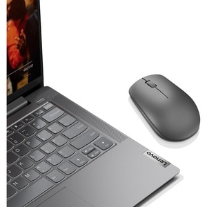 Lenovo 530 Mouse - Radio Frequency - USB Type A - Optical - 3 Button(s) - Graphite - Wireless - 2.40 GHz - 1200 dpi - Scro