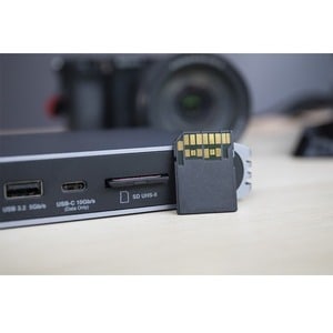 CalDigit USB-C Pro Dock (0.7m - Space Gray) - for Notebook/Tablet/Smartphone - 150 W - USB Type C - 5 x USB Ports - USB Ty