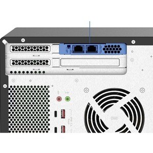 Système de stockage SAN/NAS QNAP TVS-H1688X-W1250-32G - 16 x Total de compartiments - 5 Go Flash Memory Capacity - Intel X