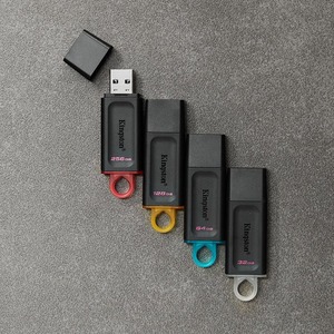 Kingston DataTraveler Exodia DTX 256 GB USB 3.2 (Gen 1) Flash Drive - Black, Pink