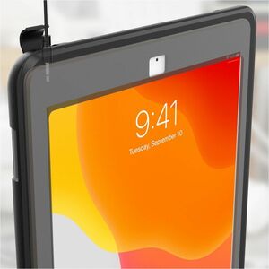 CTA Digital Quick Release Secure Table Kiosk with Wireless Inductive Charging Case - Table - Rubber, Metal