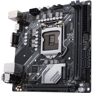 Asus Prime H410I-PLUS/CSM Desktop Motherboard - Intel H410 Chipset - Socket LGA-1200 - Mini ITX - 64 GB DDR4 SDRAM Maximum