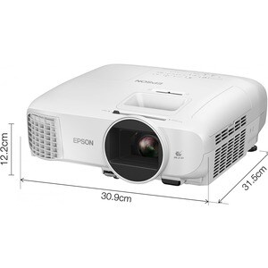 Epson EH-TW5700 3D 3LCD Projector - 16:9 - White - 1920 x 1080 - Front, Ceiling - 1080p - 4500 Hour Normal Mode - 7500 Hou