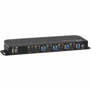 Eaton Tripp Lite Series 4-Port HDMI/USB KVM Switch - 4K 60 Hz, HDR, HDCP 2.2, IR, USB Sharing - 4 Computer(s) - 1 Local Us