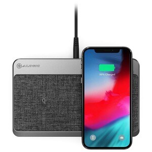 ALOGIC Power Hub Multi-Device Wireless & Charging Station - Space Grey - 1 - 120 V AC, 230 V AC Input - Input connectors: USB