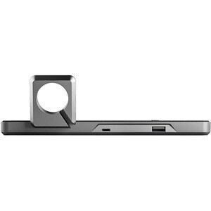 ALOGIC Ultra Power 3-in-1 Wireless Charging Dock for iPhone and Airpods with Apple Watch Charger Mount - 9 V DC Input - 5 