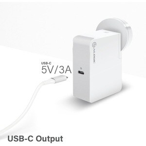 ALOGIC USB-C Laptop/Macbook Wall Charger 60W with Power Delivery- Travel Edition with AU, EU, UK, US Plugs and 2m Cable - 