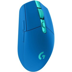 Logitech LIGHTSPEED G305 Gaming Mouse - Wi-Fi - USB - Optical - 6 Button(s) - Blue - Wireless - 12000 dpi