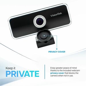 VisionTek VTWC20 Webcam - 30 fps - USB 2.0 - 1920 x 1080 Video - CMOS Sensor - Microphone - For Notebook