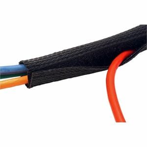 Roline Kabelbündler - Schwarz - Kabelführung - 2,5 m Länge - PVC, Polyester