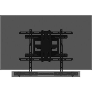 Staffa montaggio ITB per Sound Bar Speaker - Nero - Regolabile in altezza - 10 kg Capacità di carico - 800 x 400 - Acciaio