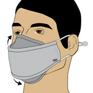 3M Daily Face Masks - Recommended for: Face, Indoor, Outdoor, Office, Transportation - Reusable, 2-ply, Lightweight, Breat