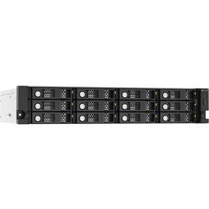 QNAP TL-R1220SEP-RP Drive Enclosure SATA/600 - Mini-SAS HD Host Interface - 2U Rack-mountable - Hot Swappable Bays - 12 x 
