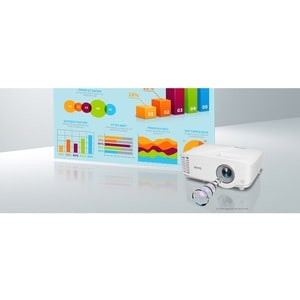 BenQ MH560 DLP Projector - 16:9 - 1920 x 1080 - Front - Full HD - 20,000:1 - 4000 lm