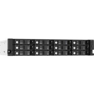 QNAP TL-R1220SEP-RP Drive Enclosure SATA/600 - Mini-SAS HD Host Interface - 2U Rack-mountable - Hot Swappable Bays - 12 x 