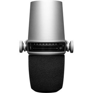 Shure MV7-S Wired Dynamic Microphone - 10 ft - Mono - 50 Hz to 16 kHz - Uni-directional - Desktop - XLR, USB Type B