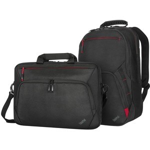 Lenovo Essential Plus Carrying Case Rugged (Backpack) for 39.6 cm (15.6") Notebook - Black - Weather Resistant, Wear Resis