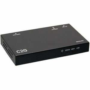 C2G 4K HDMI HDBaseT Extender over Cat Transmitter to Box Receiver - 1 Input Device - 1 Output Device - 230 ft Range - 2 x 