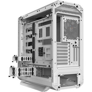 be quiet! Silent Base 802 Computer Case - EATX, ATX Motherboard Supported - Midi Tower - SECC, Metal, ABS Plastic - White 