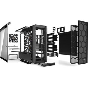 be quiet! Silent Base 802 Computergehäuse - EATX, ATX, Mini ATX, Micro ATX Motherboard Supported - Midi-Tower - SECC, Meta