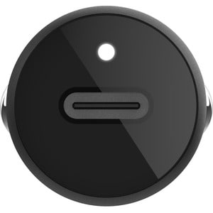 Belkin Boost Up Charge 20-Watt USB-C PD Car Charger with Lightning to USB-C Cable - Black