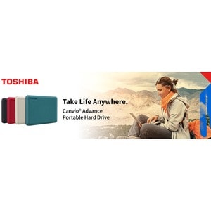 Disco Duro Pórtatil Toshiba Canvio Advance HDTCA40XK3CA - Externo - 4TB - Negro - USB 3.0 - 2Año(s) Garantía Solamente