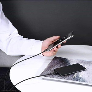 AUKEY USB-C to Lightning PD Charging Cable - 6.6 ft (2 m) Lightning/USB-C Data Transfer Cable for iPhone, MacBook, iPad Pr