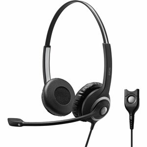EPOS IMPACT SC 260 Kabel Auf den Ohren Stereo Headset - Schwarz - Binaural - Geräuschunterdrückung, Elektret-Mikrofon, Uni
