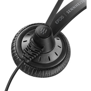 EPOS IMPACT SC 75 USB MS Kabel Auf den Ohren Stereo Headset - Schwarz - Binaural - Geräuschunterdrückung, Unidirektional, 