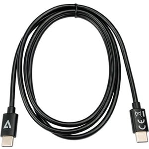 V7 V7USB2C-1M 1,01 m USB-C Datentransferkabel - Cable for Peripheriegerät, Digitalkamera, Scanner, Drucker, Media-Player, 