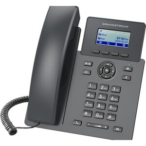 Grandstream GRP2601 IP Phone - Corded - Corded - Wall Mountable, Desktop - 2 x Total Line - VoIP - 2 x Network (RJ-45)