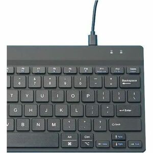 R-Go Compact Break ergonomic keyboard AZERTY (BE) - wired, black