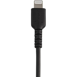 30cm USB-A auf Lightning-Kabel - Aramidfaser - Apple MFi-zertifiziert - Schwarz (RUSBLTMM30CMB) - Cable for iPhone, iPad A