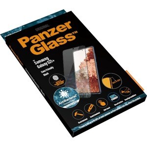 PanzerGlass Original Tempered Glass Screen Protector - Transparent, Black - For LCD Smartphone - Scratch Resistant, Finger