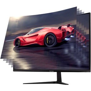 ViewSonic OMNI VX3218-PC-MHD 32" Class Full HD Curved Screen LED Monitor - 16:9 - Black - 80 cm (31.5") Viewable - Multi-d