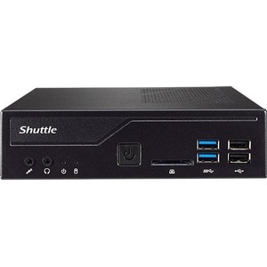 SHUTTLE SLIM DH410S BAREBONE PC H410 CHIPSET NO CPU/RAM/HDD/SSD/OS
