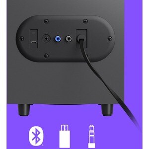 Logitech Z407 Bluetooth Sistema de Altavoces - 40W RMS - Negro - De Escritorio - USB