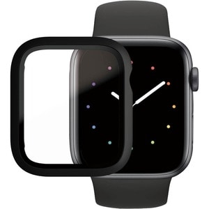PanzerGlass Original Tempered Glass Anti-glare Screen Protector - Black - For LCD Apple Watch - Shock Resistant, Scratch R