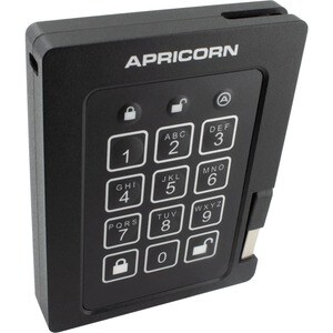 Apricorn ASSD-3PL256-4TBF 4 TB Rugged Solid State Drive - External - USB 3.0