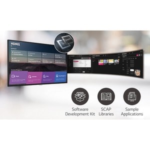 LG 55UH5F-H 139.7 cm (55") LCD Digital Signage Display - Energy Star - 3840 x 2160 - LED - 500 cd/m² - 2160p - USB - HDMI 