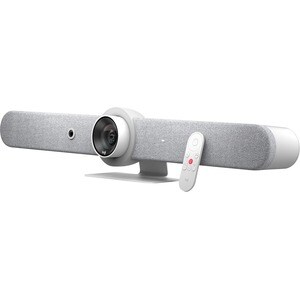 Logitech Rally Bar Video Conferencing Camera - 30 fps - White - USB 3.0 - 3840 x 2160 Video - 3x Digital Zoom - Microphone