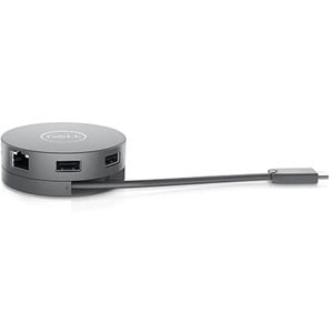 Dell USB Type C Docking Station for Monitor/Notebook/Projector/Keyboard/Mouse/Headset/Flash Drive - 90 W - USB Type-C - Ne