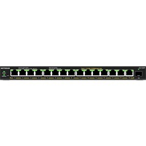 Netgear GS316EPP 15 Ports Manageable Ethernet Switch - 3 Layer Supported - Modular - 1 SFP Slots - 231 W PoE Budget - Opti