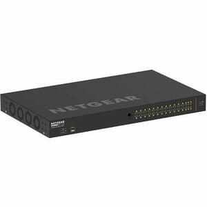 Netgear AV Line M4250 M4250-26G4F-PoE+ 26 Ports Manageable Ethernet Switch - Gigabit Ethernet, 10 Gigabit Ethernet - 10/10