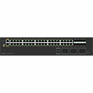 Netgear AV Line M4250 M4250-40G8XF-PoE++ 40 Ports Manageable Ethernet Switch - Gigabit Ethernet, 10 Gigabit Ethernet - 10/